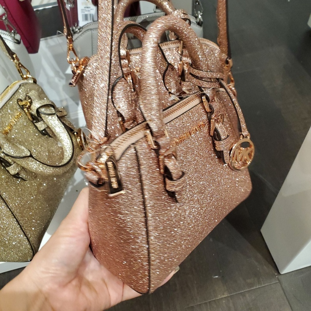 MICHAEL KORS MINI CIARA XBODY CROSSBODY GLITTER - Picture 5 of 5